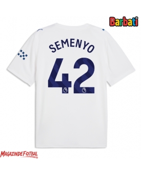 Manchester City Antoine Semenyo #42 Tricou Fotbal Replică 2026-27 Barbati Treilea Manchester City Antoine Semenyo #42 Tricou Fotbal Replică 2026-27 Barbati Treilea